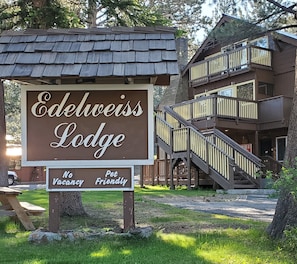 Façade de l’hébergement