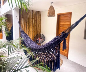 Standard-Doppelzimmer, Gartenblick, Erdgeschoss | Ausblick vom Zimmer