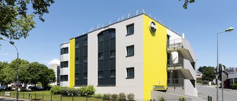 Fassade der Unterkunft