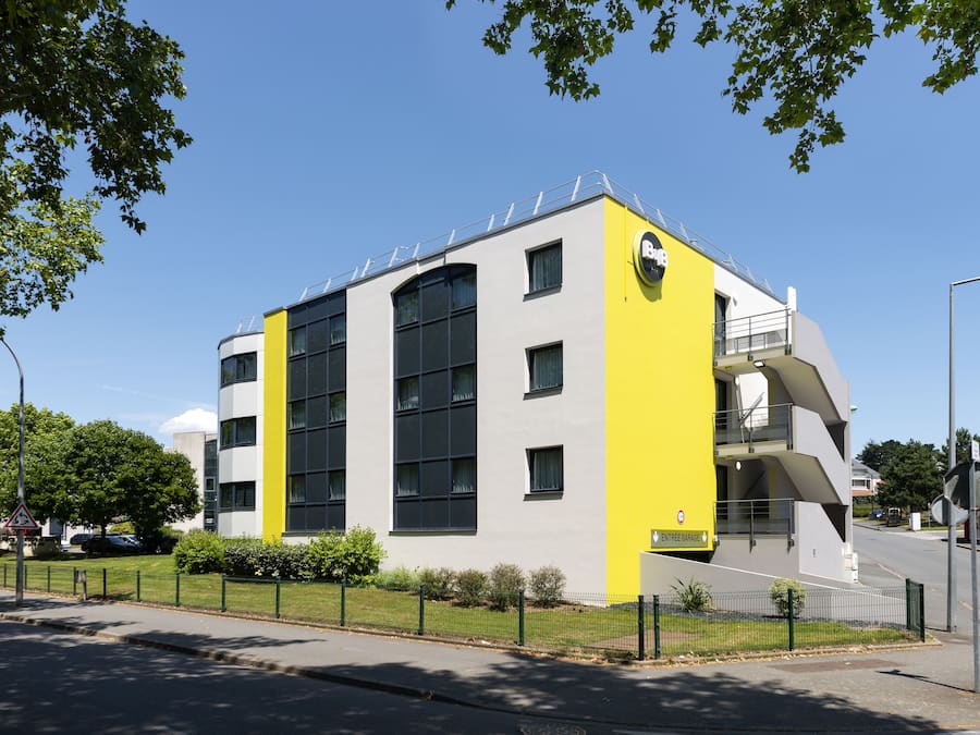 Façade de l’hébergement