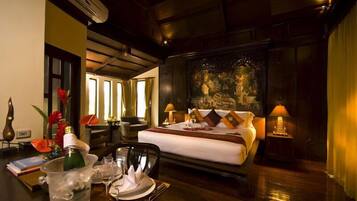 Honeymoon Suite Pool Villas | Frigobar, cofres nos quartos, berços grátis