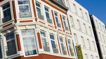 Voorkant van accommodatie
