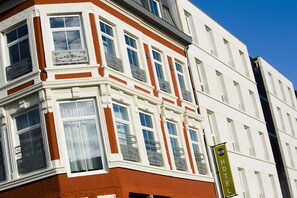 Majoituspaikan julkisivu