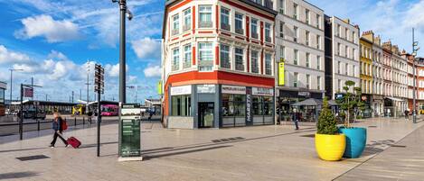 Fachada de la propiedad