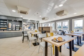 Morgenmadsbuffet hver dag mod et gebyr