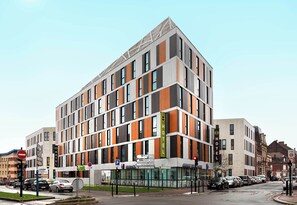 Majoituspaikan julkisivu