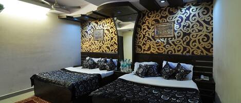 Premium bedding, minibar, in-room safe, desk