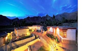 Front of property – evening/night