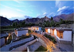 View from property - Saboo Resorts (Leh)