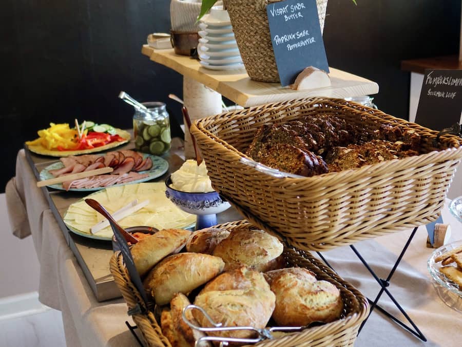 Frokostbuffé er inkludert hver dag