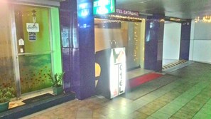 Entrada al alojamiento