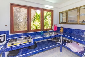 Lower on the Mountain One-Bedroom Villa | Private kitchenette