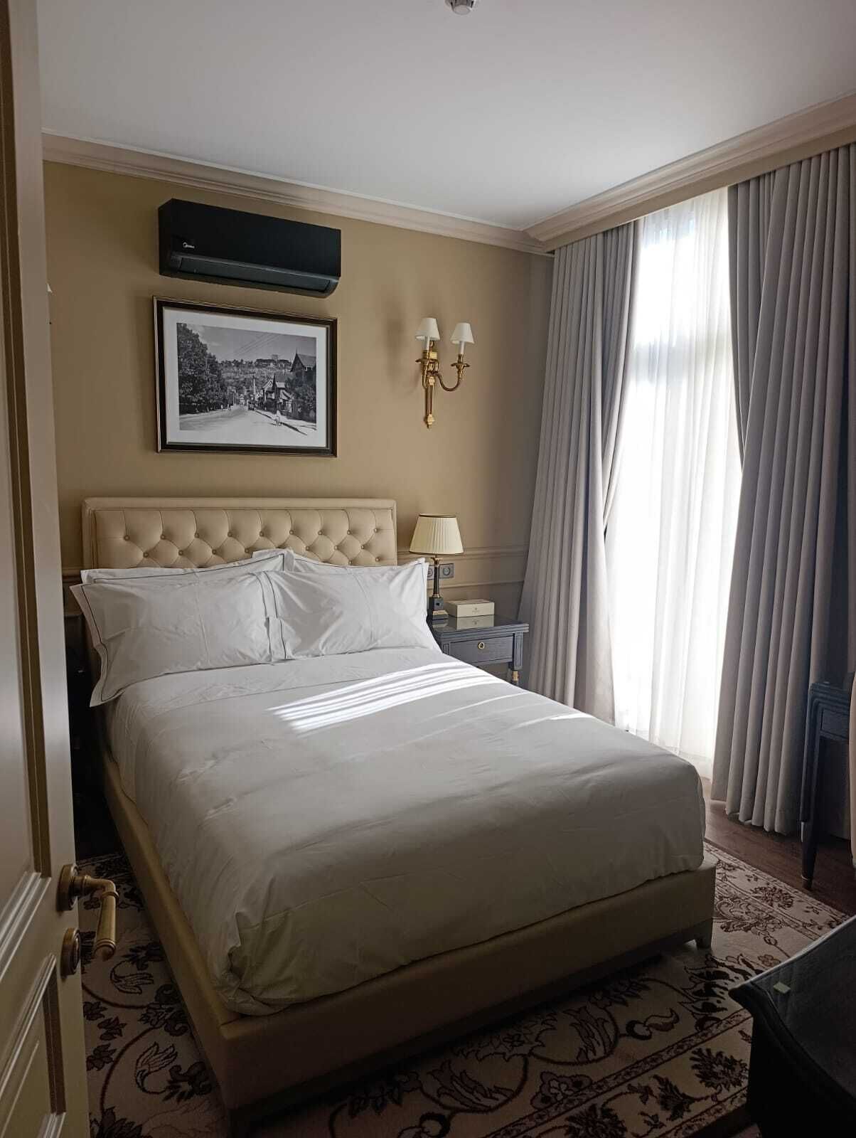 Habitación estándar doble | Ropa de cama de alta calidad, minibar, caja fuerte