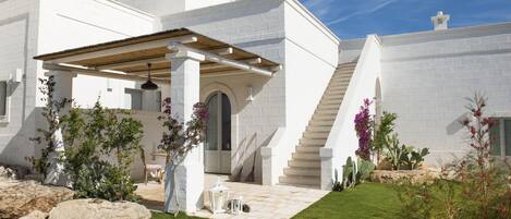 Voorkant van accommodatie