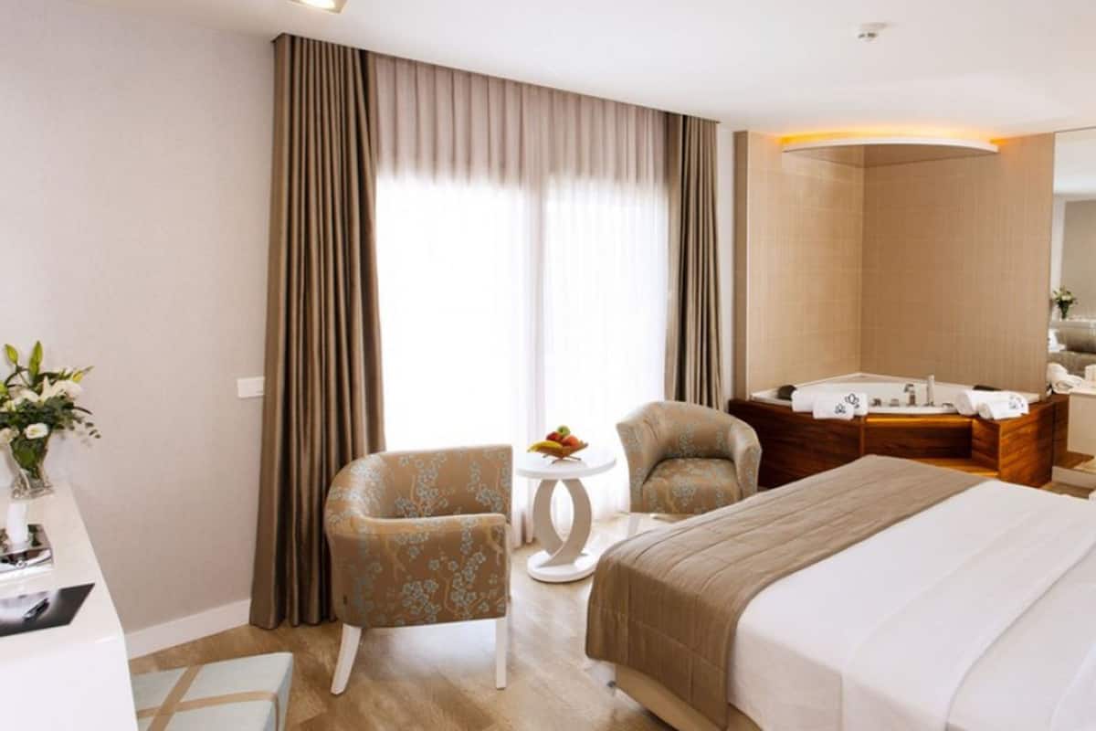 Suite Deluxe | 1 habitación, camas con efecto memoria y minibar
