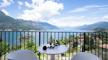 Junior-Suite, Seeblick | Blick vom Balkon