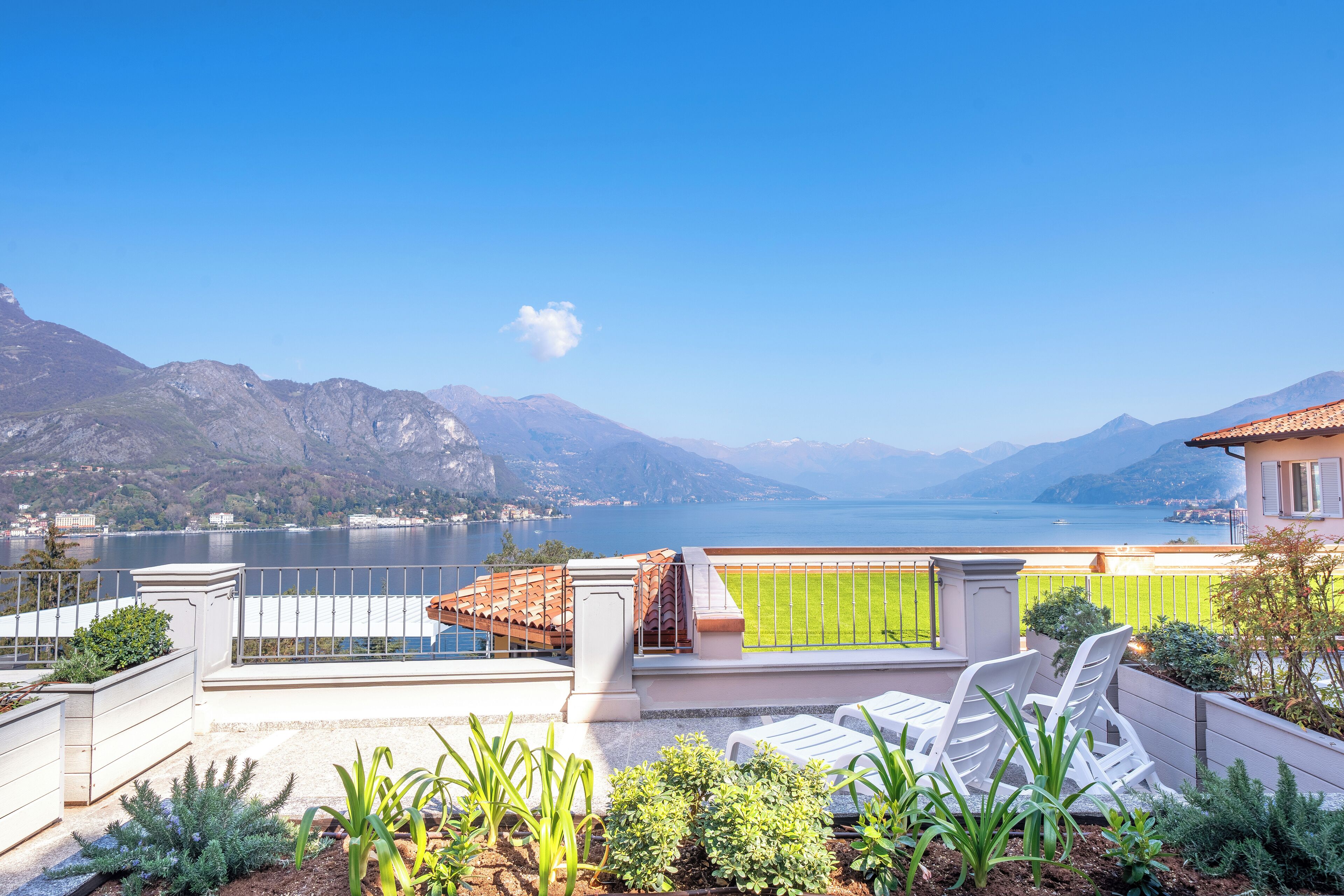 Superior Suite, Lake View | Terrace/patio