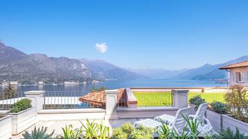 Superior Suite, Lake View | Terrace/patio