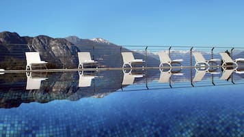 Vue depuis lâhĂ©bergement