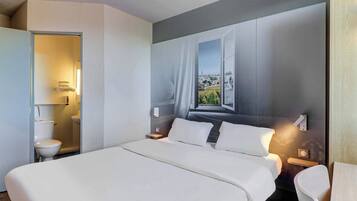 Individually furnished, desk, blackout drapes, soundproofing