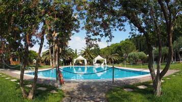 Seasonal outdoor pool