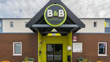 Fassade der Unterkunft