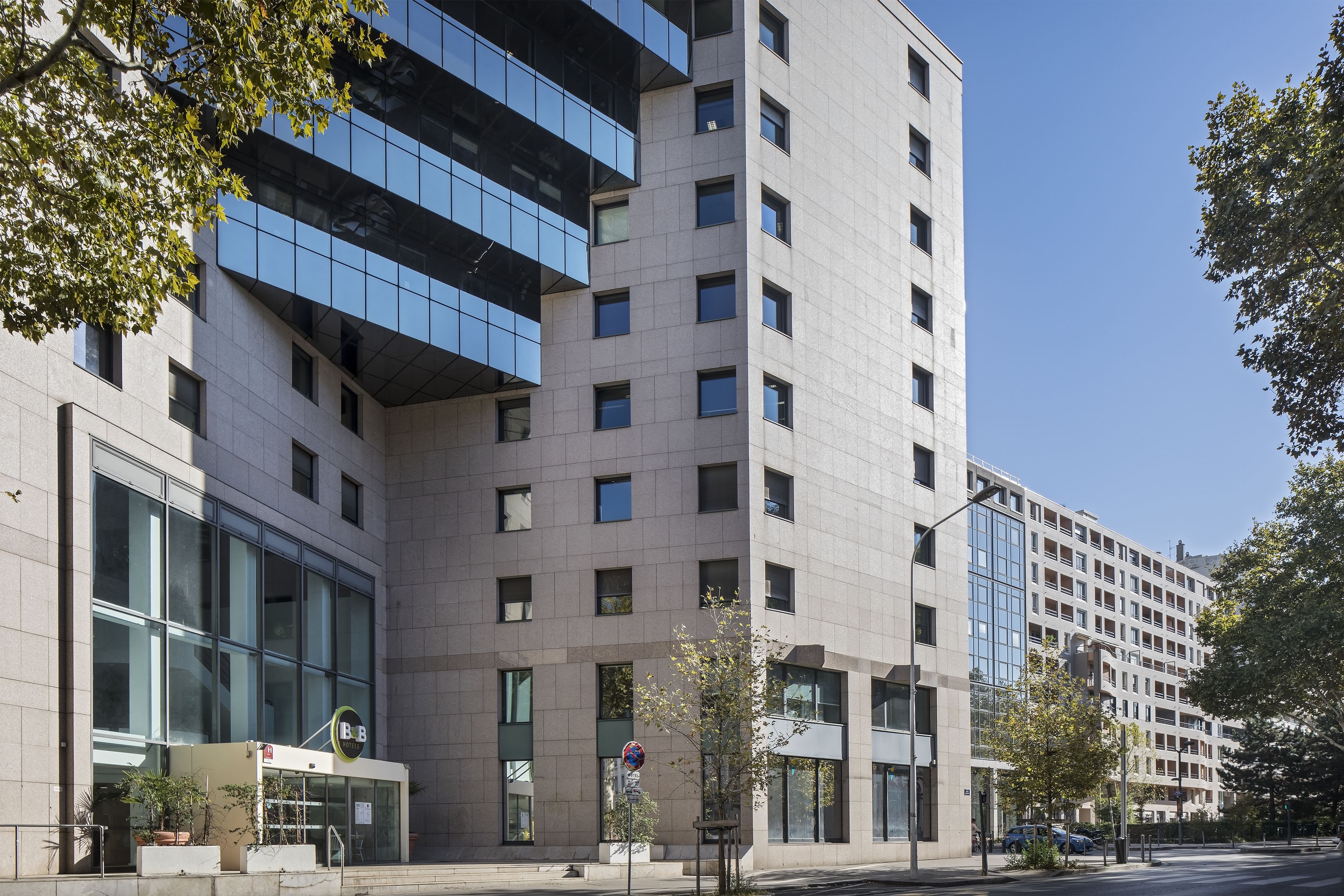 Façade de l’hébergement