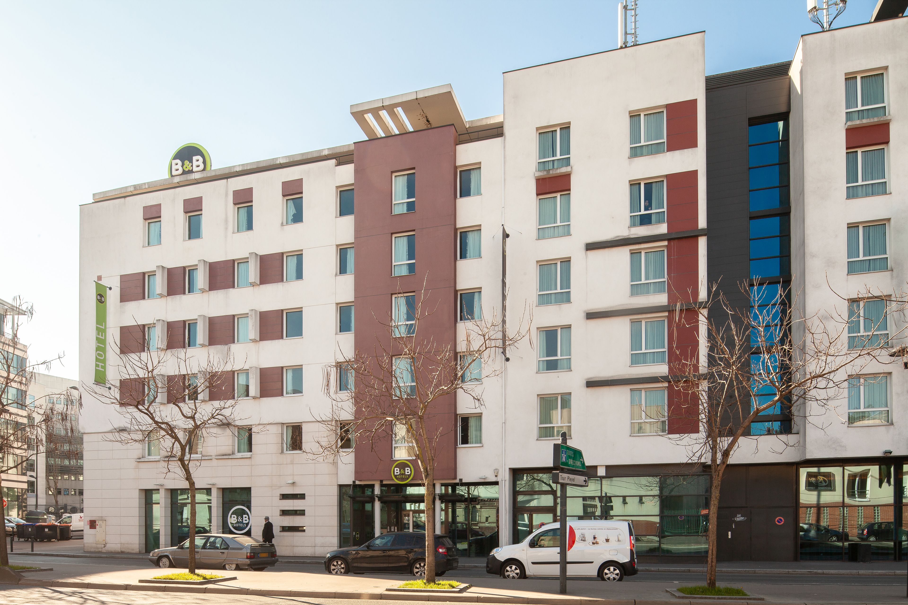 Façade de l’hébergement