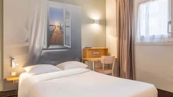 Double Room, Non Smoking | Egyptian cotton sheets, premium bedding, pillowtop beds