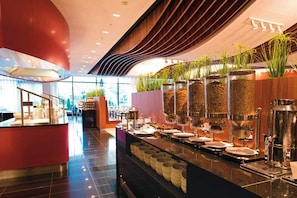 Daily buffet breakfast (EUR 25 per person)