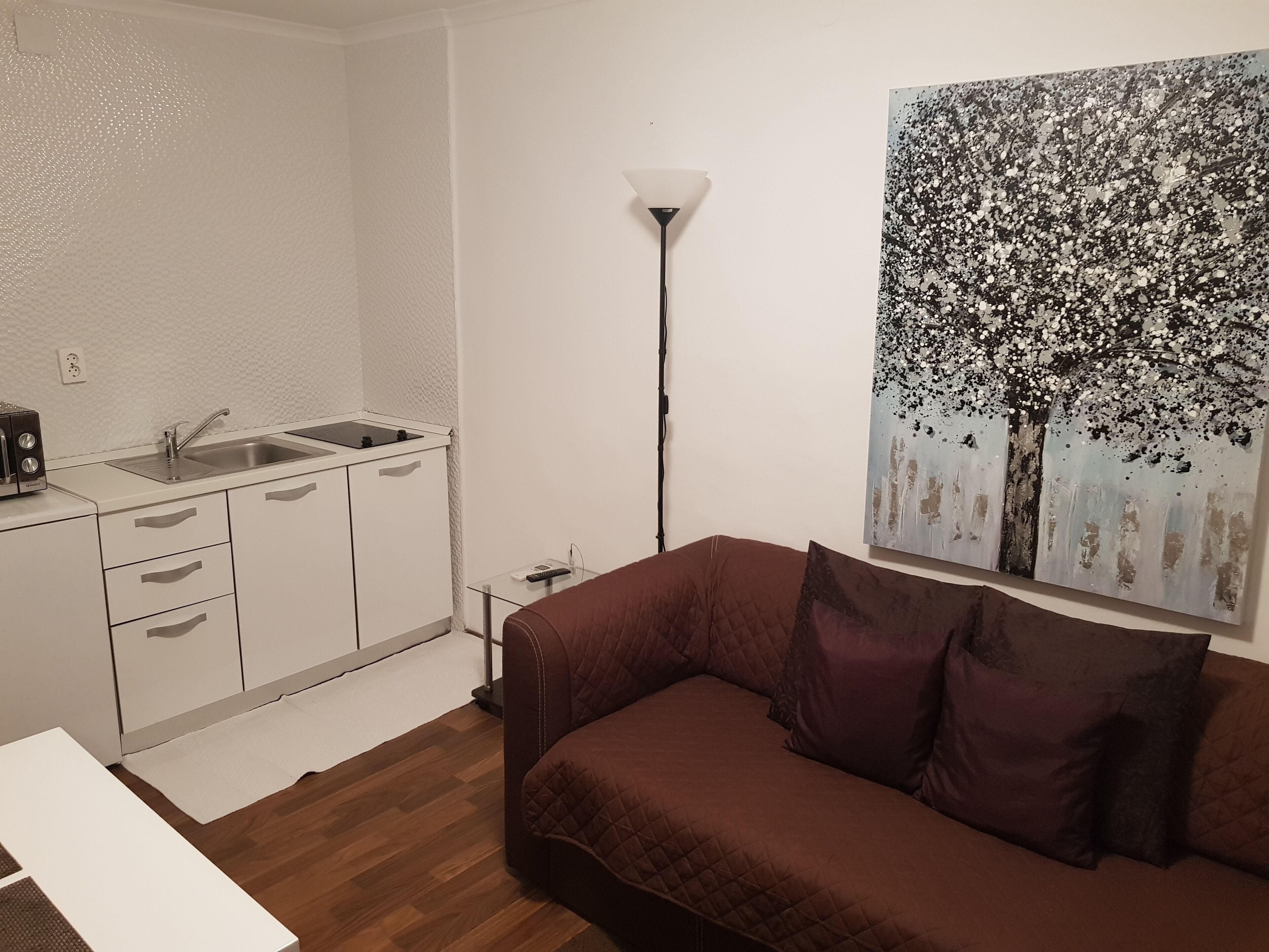 Apartment (Apartments Minerva - Superior One Bed) | Living room | LCD TV