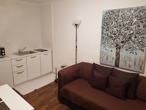 Apartment (Apartments Minerva - Superior One Bed) | Living room | LCD TV - Apartments Minerva (Dubrovnik)