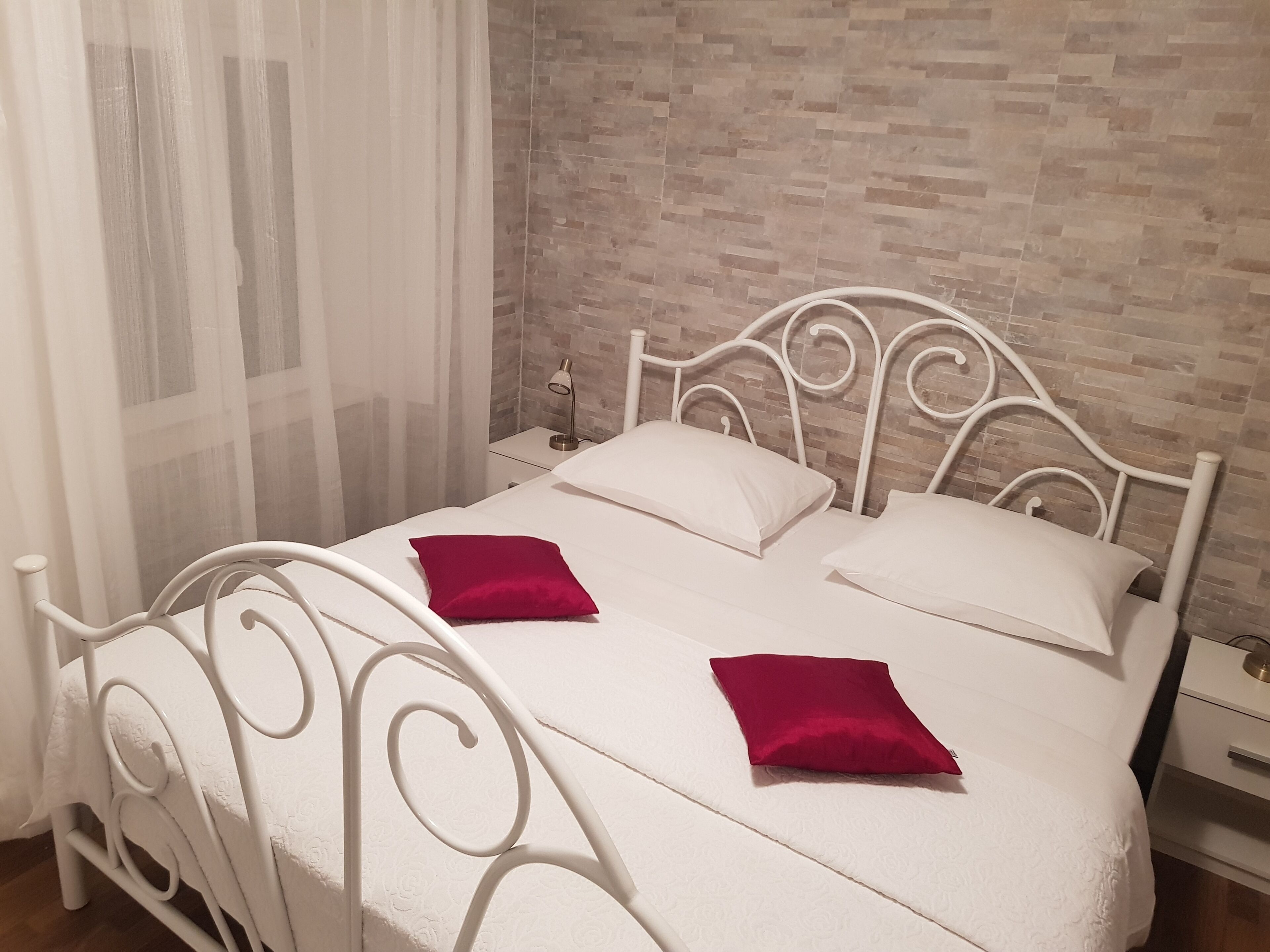 Huoneisto (Apartments Minerva - Superior One Bed) | 1 makuuhuone, ylelliset vuodevaatteet, ilmainen Wi-Fi, vuodevaatteet