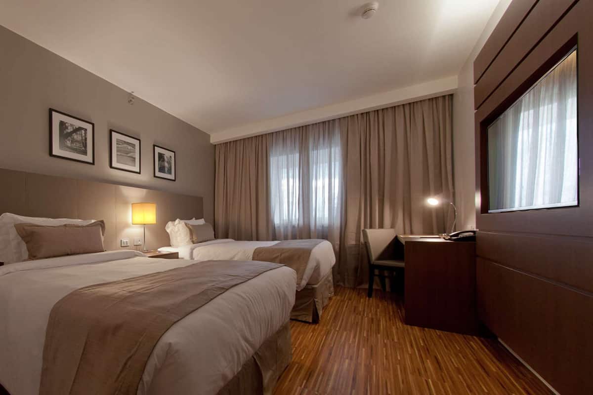 Minibar, in-room safe, desk, blackout curtains