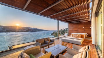 Sengetøy i egyptisk bomull, sengetøy av topp kvalitet og minibar