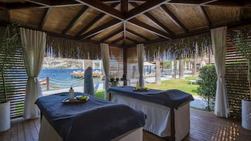 Couples treatment rooms, sauna, steam room, Turkish bath