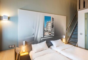 Premium bedding, desk, soundproofing, free WiFi - B&B HOTEL Angers 1 Beaucouzé (Beaucouze)