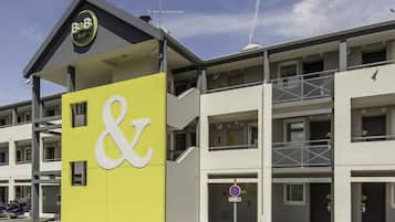 Fassade der Unterkunft