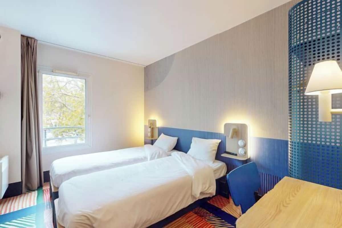 Ropa de cama de alta calidad, escritorio, sistema de insonorización