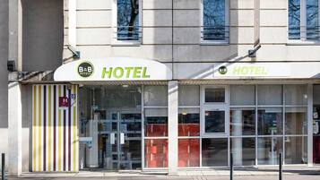 Fassade der Unterkunft