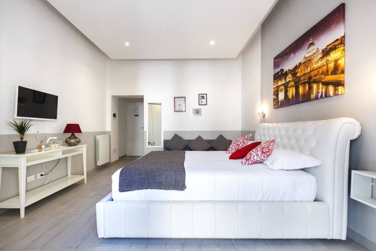 Suite, Balcony, City View | Premium bedding, down comforters, minibar, in-room safe