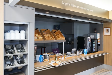 Morgenmadsbuffet hver dag mod et gebyr