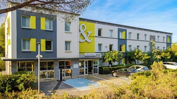 Fassade der Unterkunft