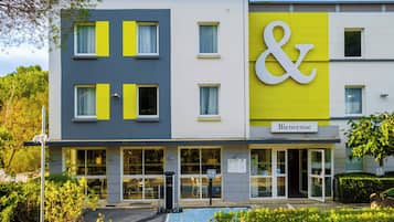 Facciata della struttura