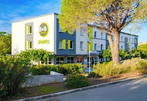 Façade de l’hébergement