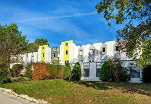 Façade de l’hébergement