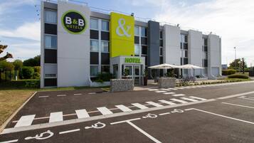 Majoituspaikan julkisivu