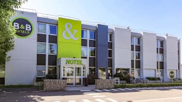 Voorkant van accommodatie