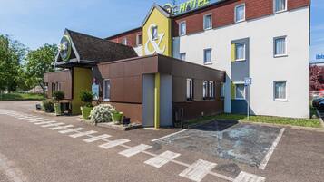 Façade de l’hébergement