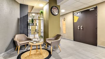 Sala de estar en el lobby